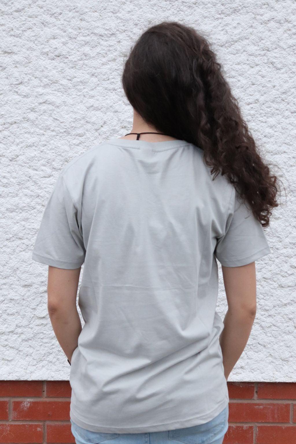 plastic pollution t-shirt (back) - ECO aWARE